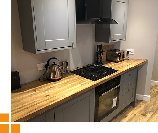 InternalStaircases and handrails, internal doors, bespoke kitchens, fixed furniture and space saving storage solutions.